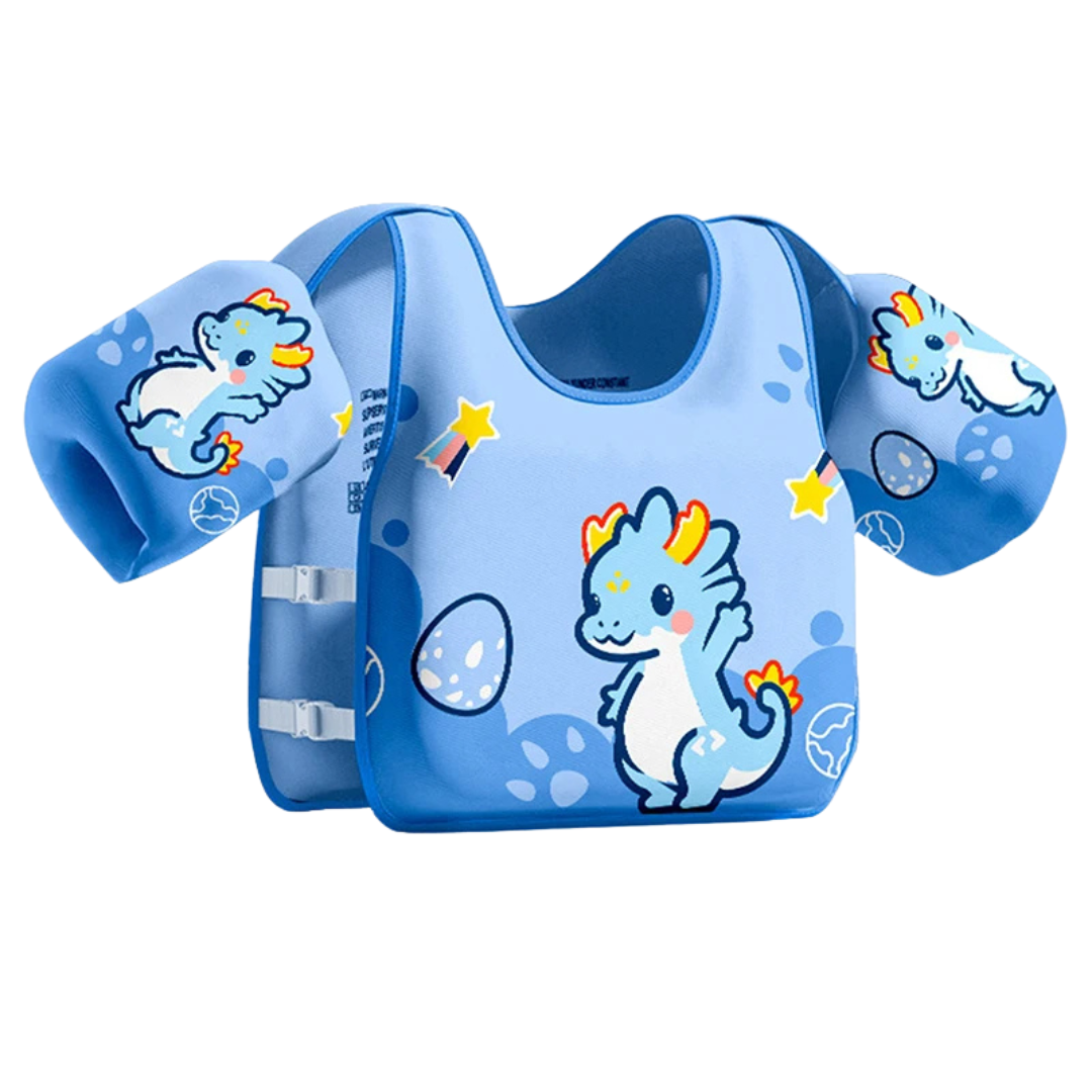 Colete de Natação Infantil Float&Fun – Flutue com Confiança