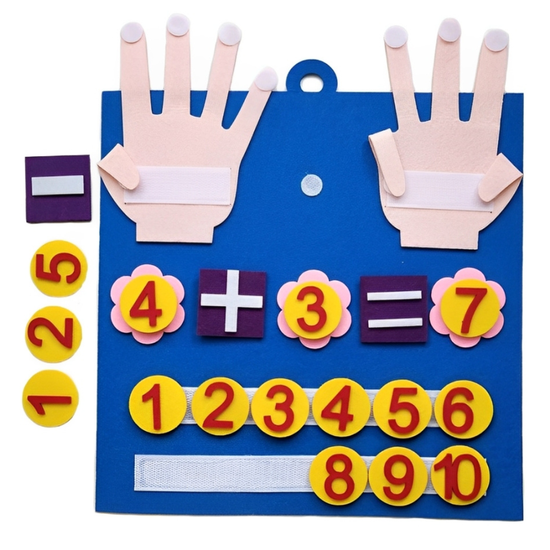 Brinquedo Montessori de Contagem – Matemática Sensorial