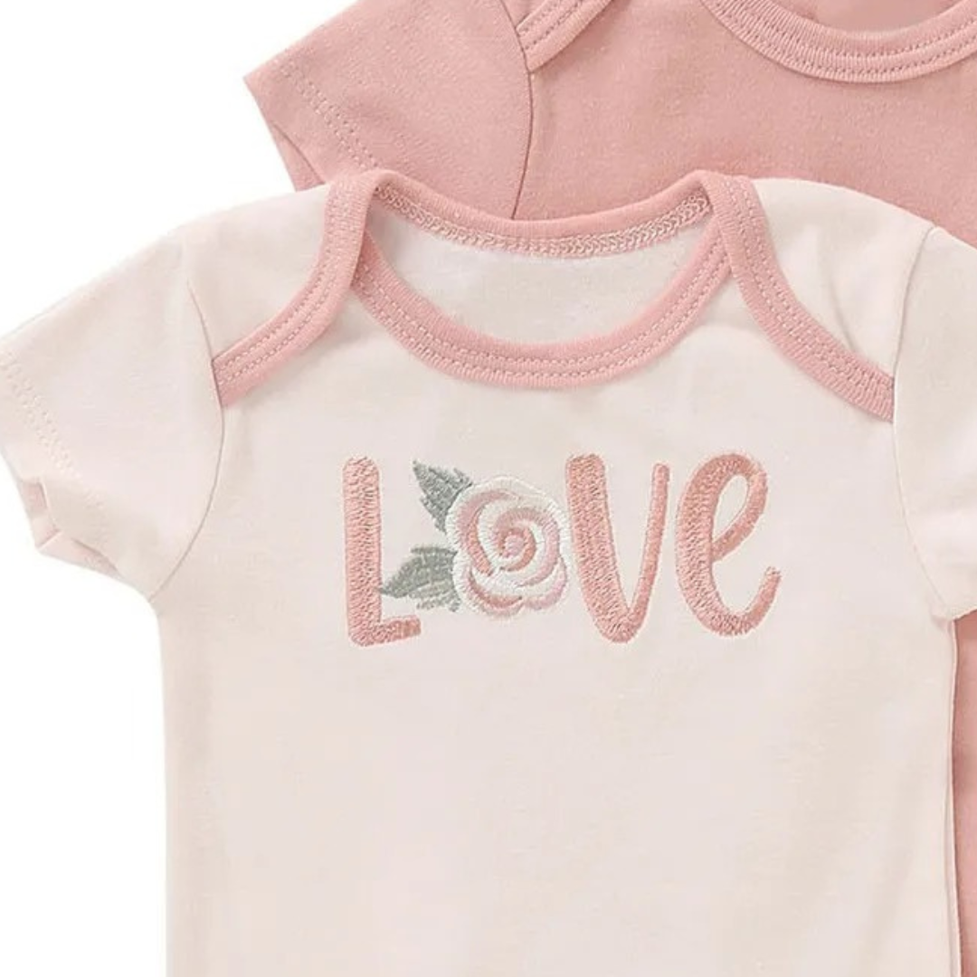 Kit 5 Bodies Fofurisa – Amor e Estilo em Cada Body