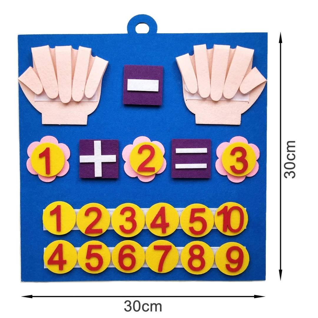 Brinquedo Montessori de Contagem – Matemática Sensorial