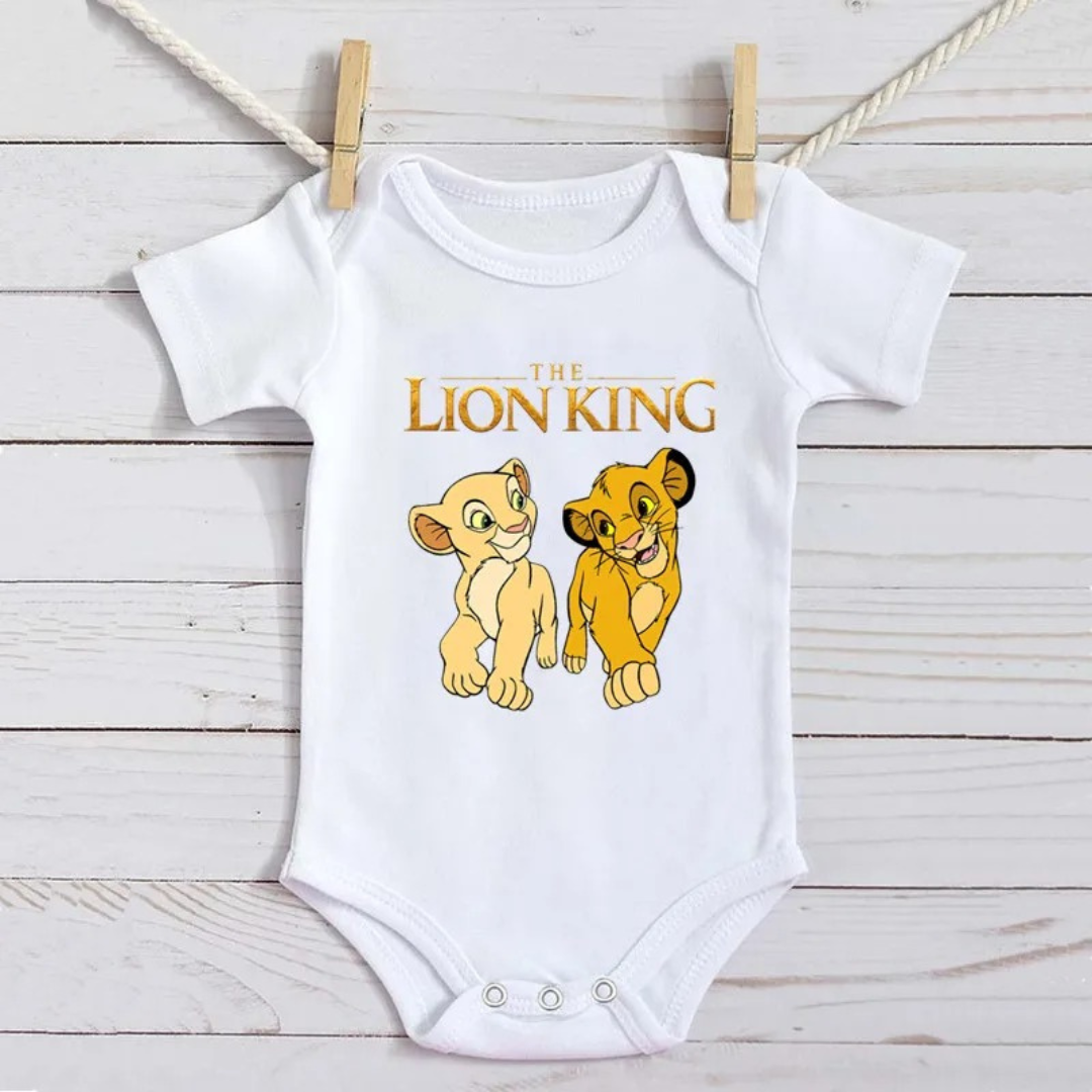 Body Simba Encantado – O Rei da Fofura (Branco)