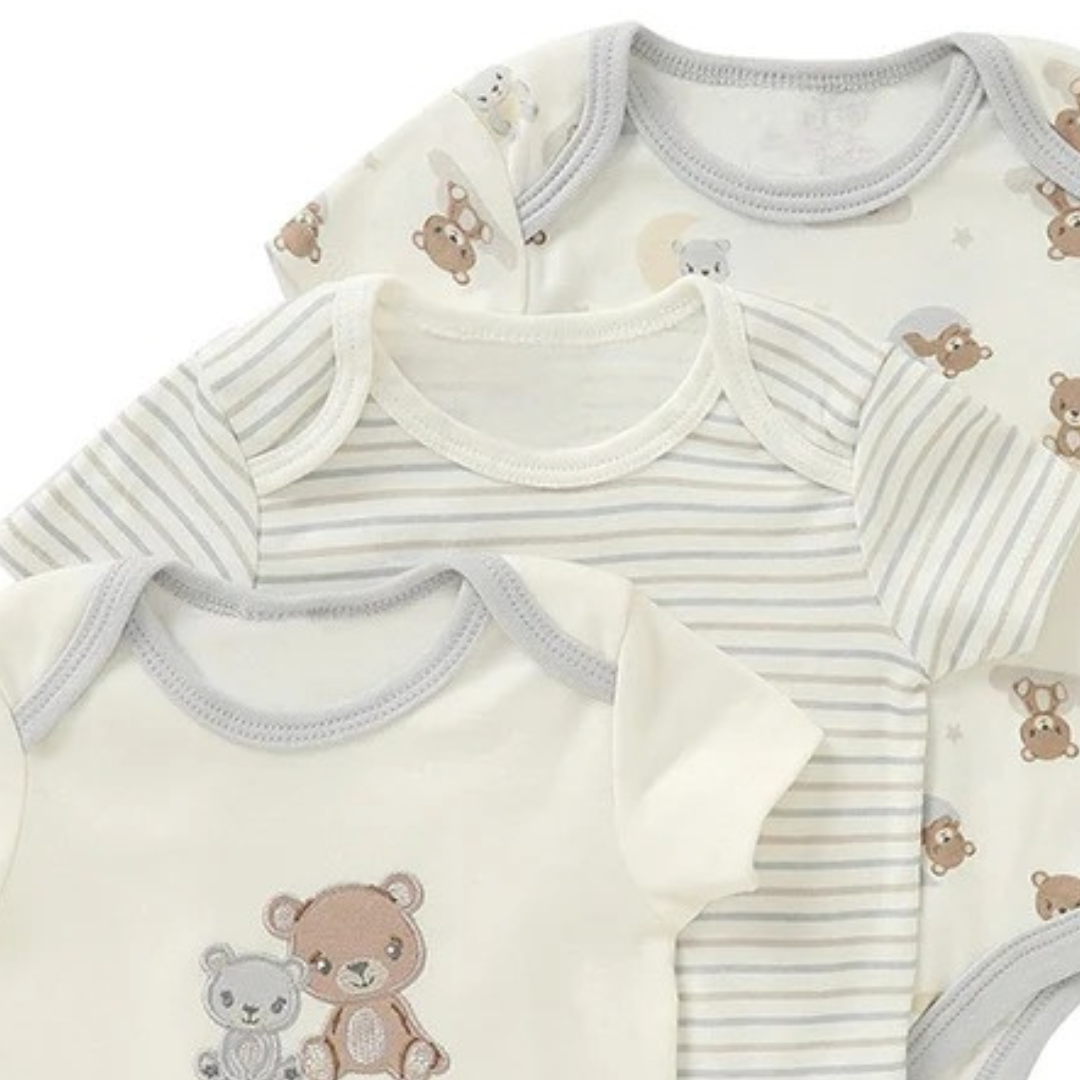 Kit 5 Bodies Fofurisa – Conforto que Cuida