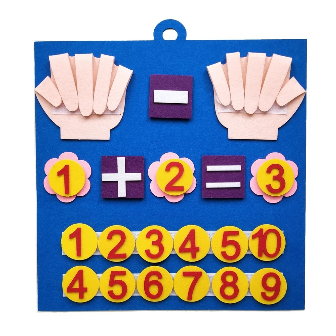 Brinquedo Montessori de Contagem – Matemática Sensorial