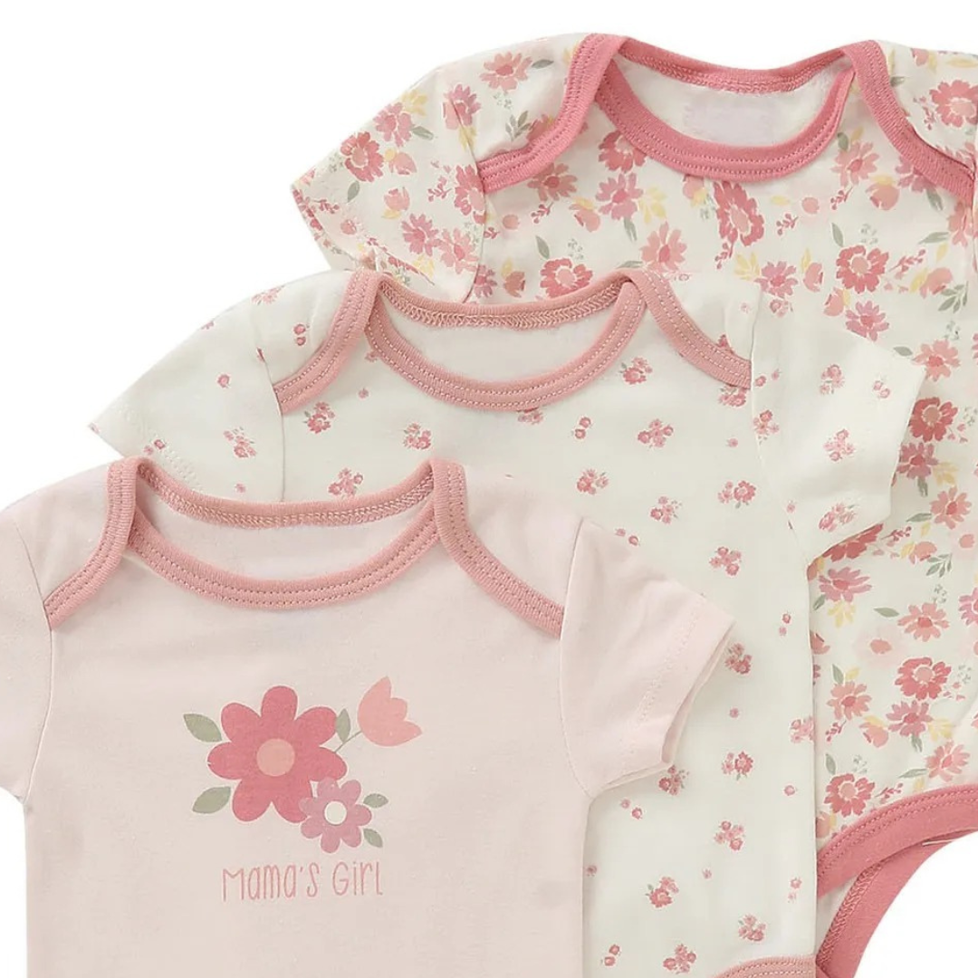 Kit 5 Bodies Fofurisa – Florzinha Conforto que Encanta