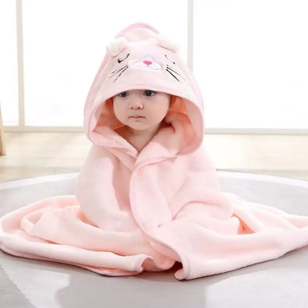 Fofubanho - Roupão Infantil com Capuz Aconchegante