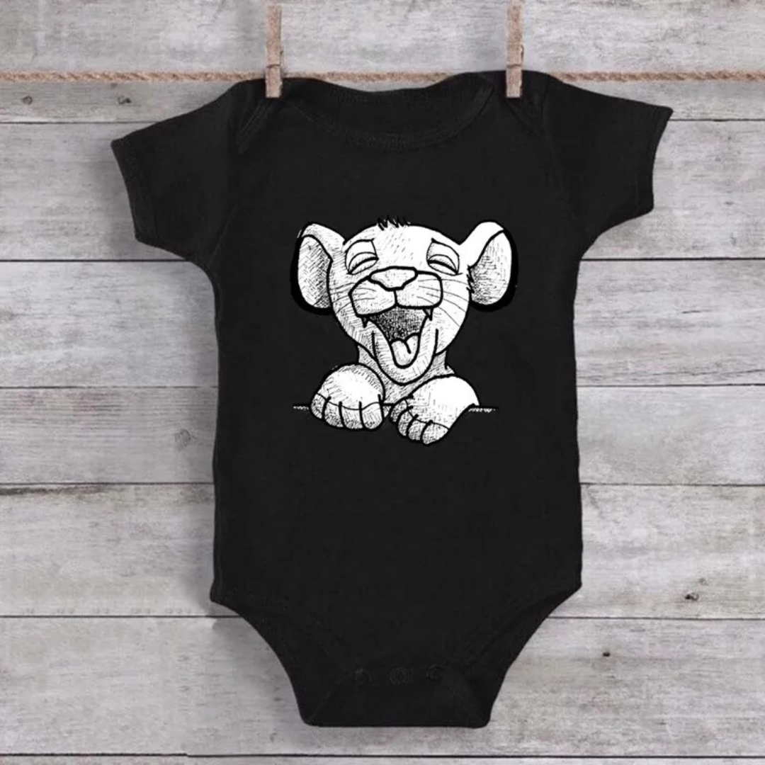 Body Simba Encantado – O Rei da Fofura (Preto)
