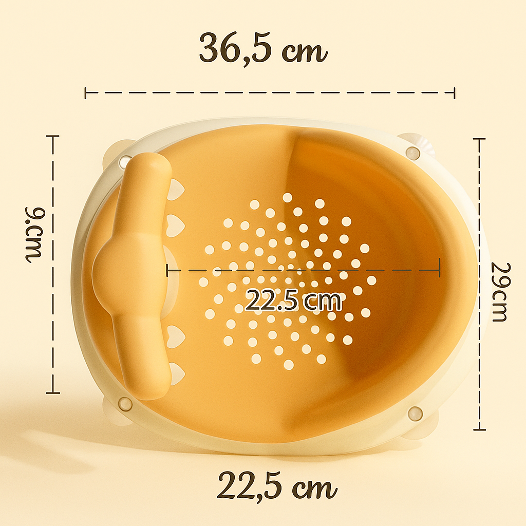 FofoBanho – Suporte Ergonômico de Banho para Bebês Recém‑nascidos