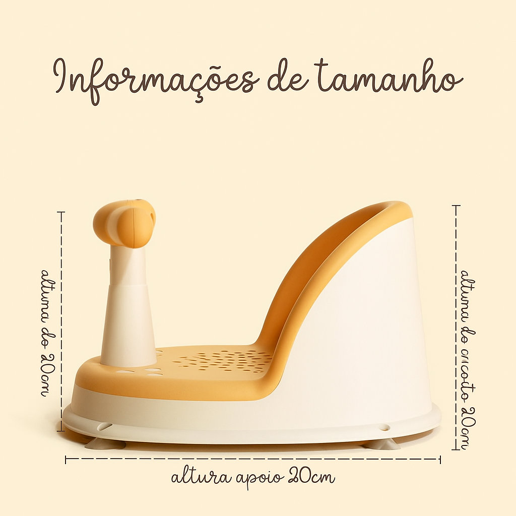 FofoBanho – Suporte Ergonômico de Banho para Bebês Recém‑nascidos