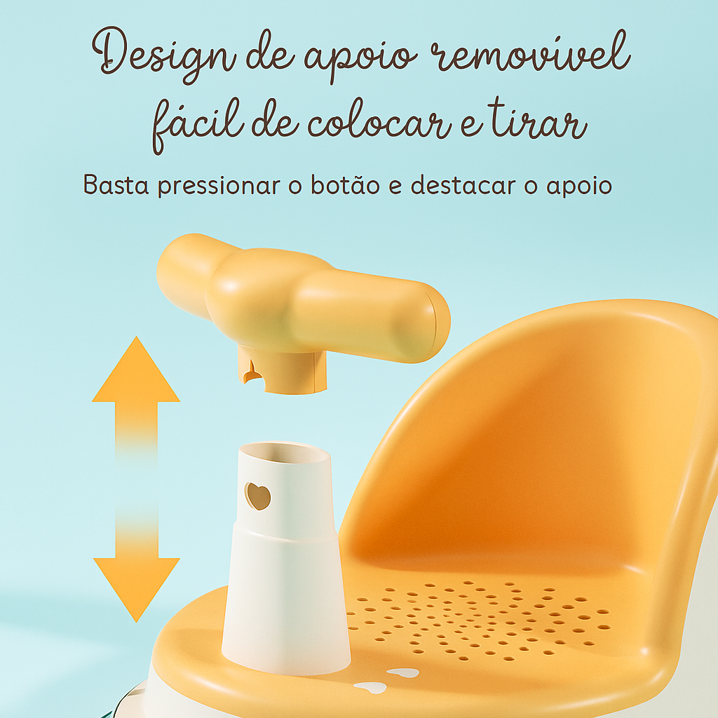 FofoBanho – Suporte Ergonômico de Banho para Bebês Recém‑nascidos
