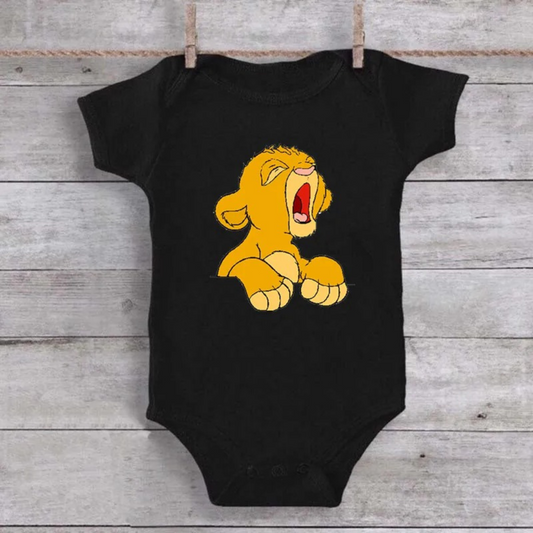 Body Simba Encantado – O Rei da Fofura (Preto)