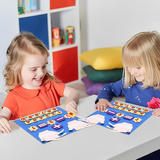 Brinquedo Montessori de Contagem –  Matemática Sensorial