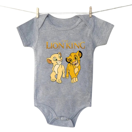Body Simba Encantado – O Rei da Fofura (Cinza)