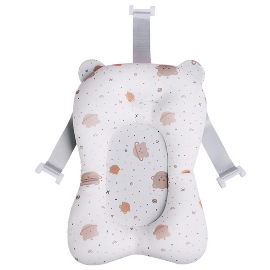 Almofada Suporte de Banho para Bebê - Dobrável e Confortável