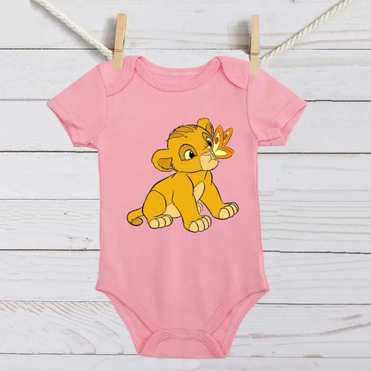 Body Simba Encantado – O Rei da Fofura (Rosa)