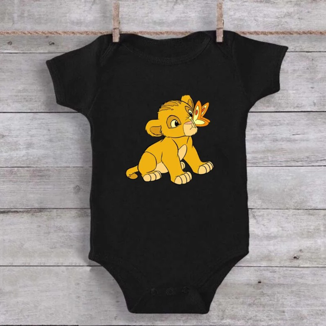 Body Simba Encantado – O Rei da Fofura (Preto)