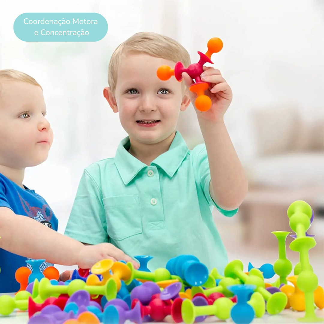 SucToy – Blocos Inteligentes com Ventosa
