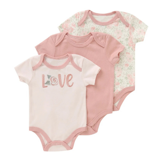 Kit 5 Bodies Fofurisa – Amor e Estilo em Cada Body