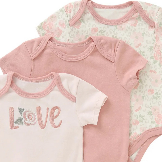 Kit 5 Bodies Fofurisa – Amor e Estilo em Cada Body