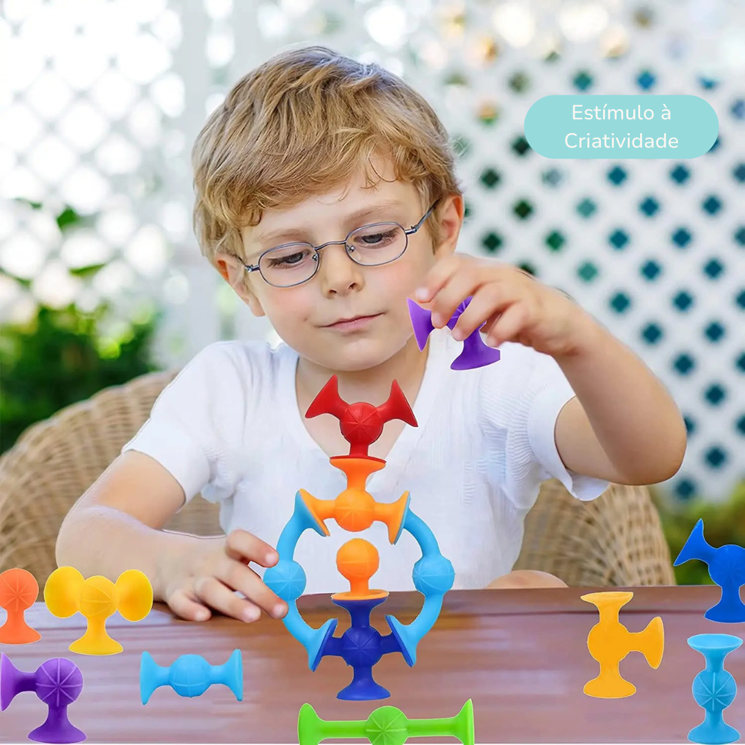 SucToy – Blocos Inteligentes com Ventosa