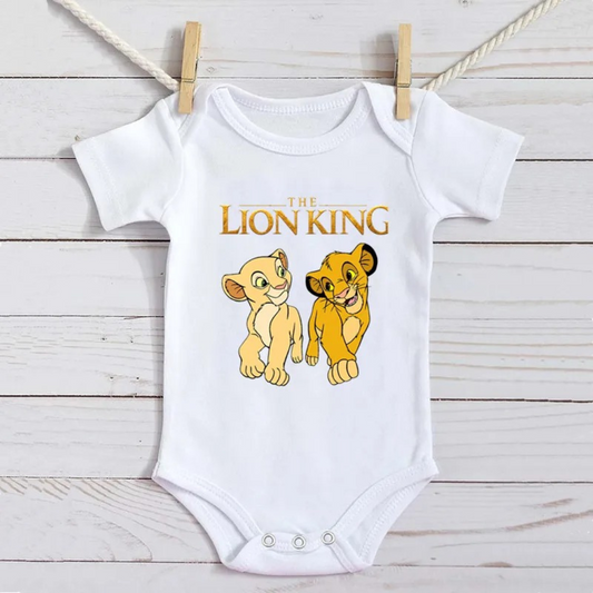 Body Simba Encantado – O Rei da Fofura (Branco)