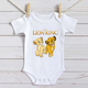 Body Simba Encantado – O Rei da Fofura (Branco)