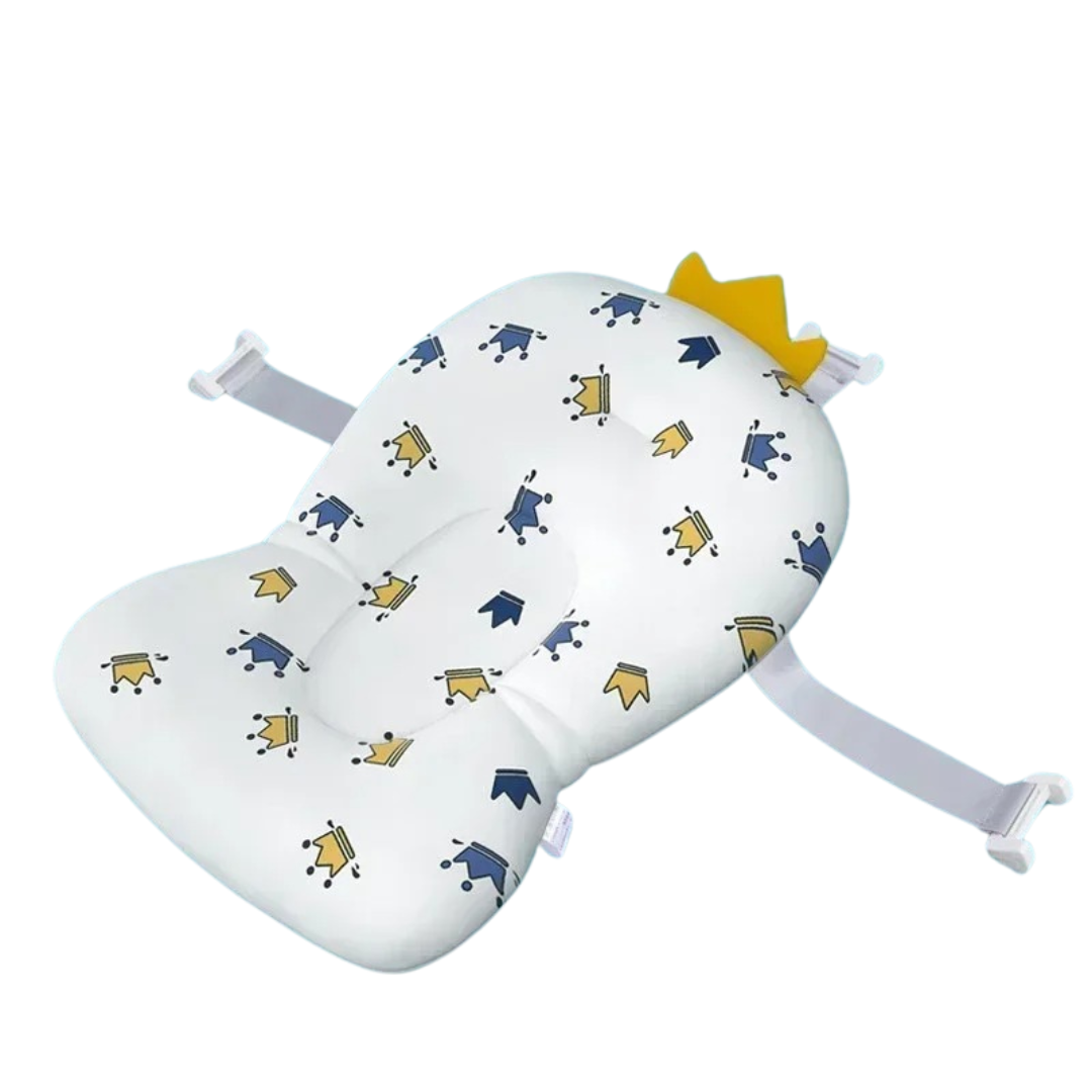 Almofada Suporte de Banho para Bebê - Dobrável e Confortável