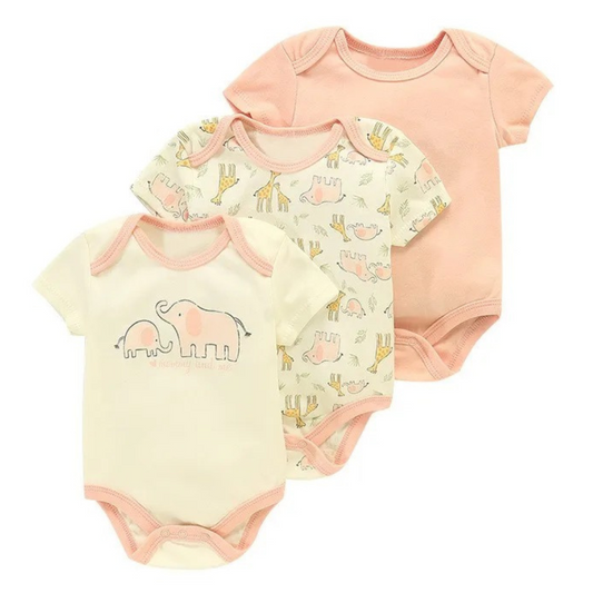 Kit 5 Bodies Fofurisa – Roupinhas para Momentos Incríveis