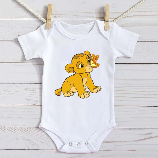 Body Simba Encantado – O Rei da Fofura (Branco)
