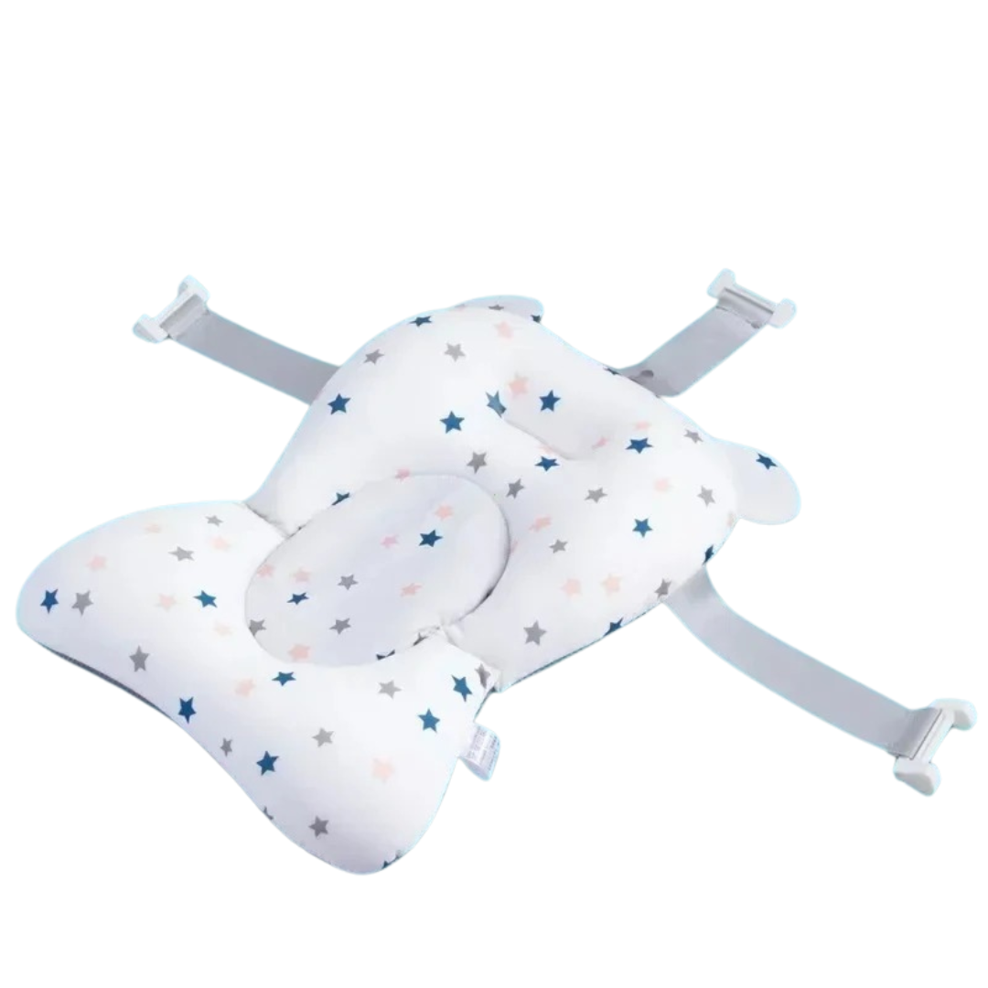Almofada Suporte de Banho para Bebê - Dobrável e Confortável