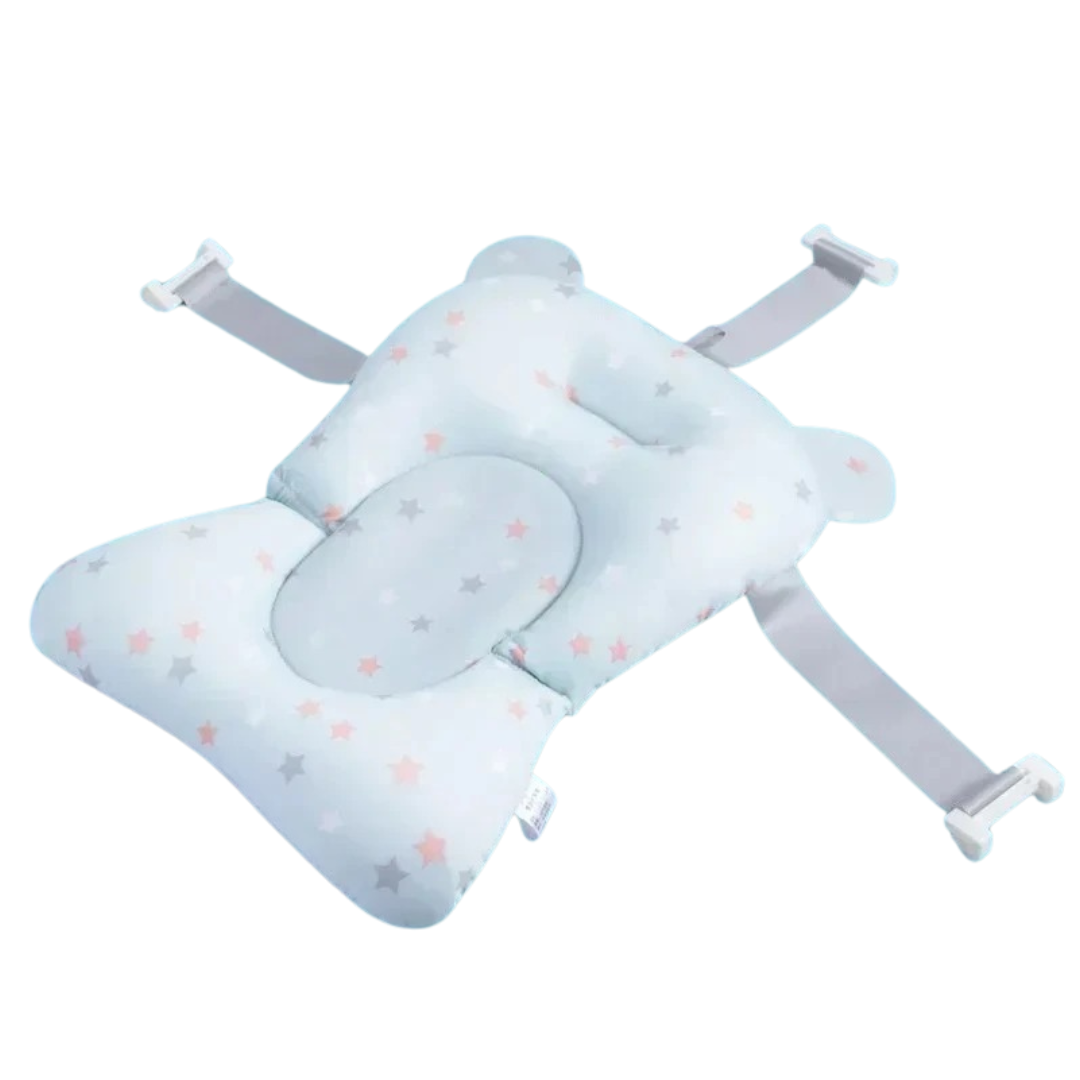Almofada Suporte de Banho para Bebê - Dobrável e Confortável