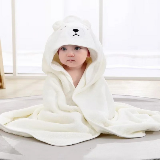 Fofubanho - Roupão Infantil com Capuz Aconchegante