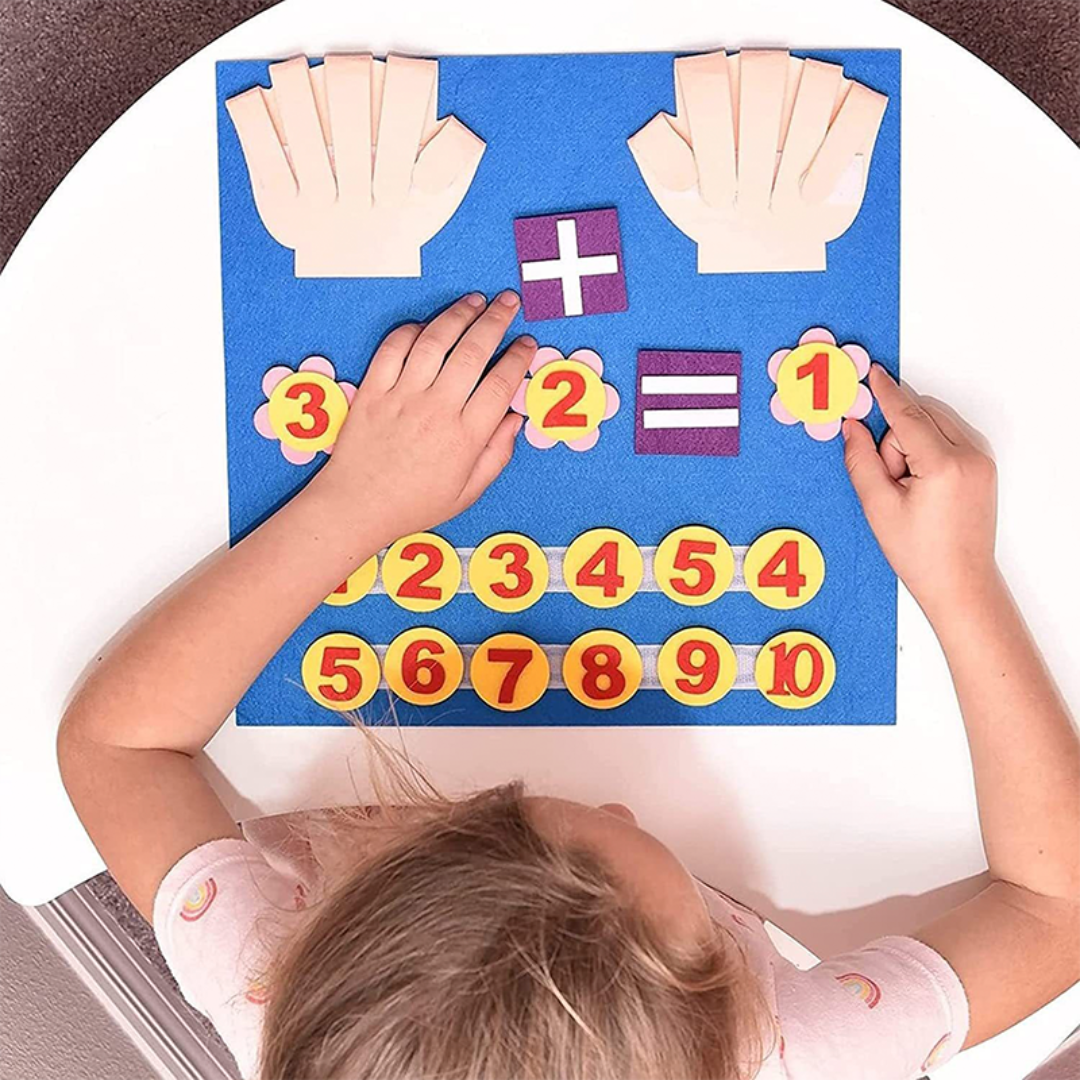 Brinquedo Montessori de Contagem –  Matemática Sensorial