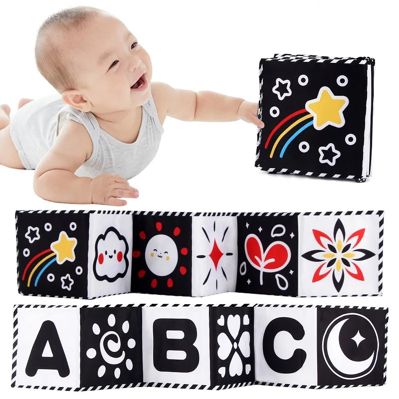 ZooMimos – Livro Sensorial Silencioso de Tecido com Animais Montessori para Bebês 6–12 meses