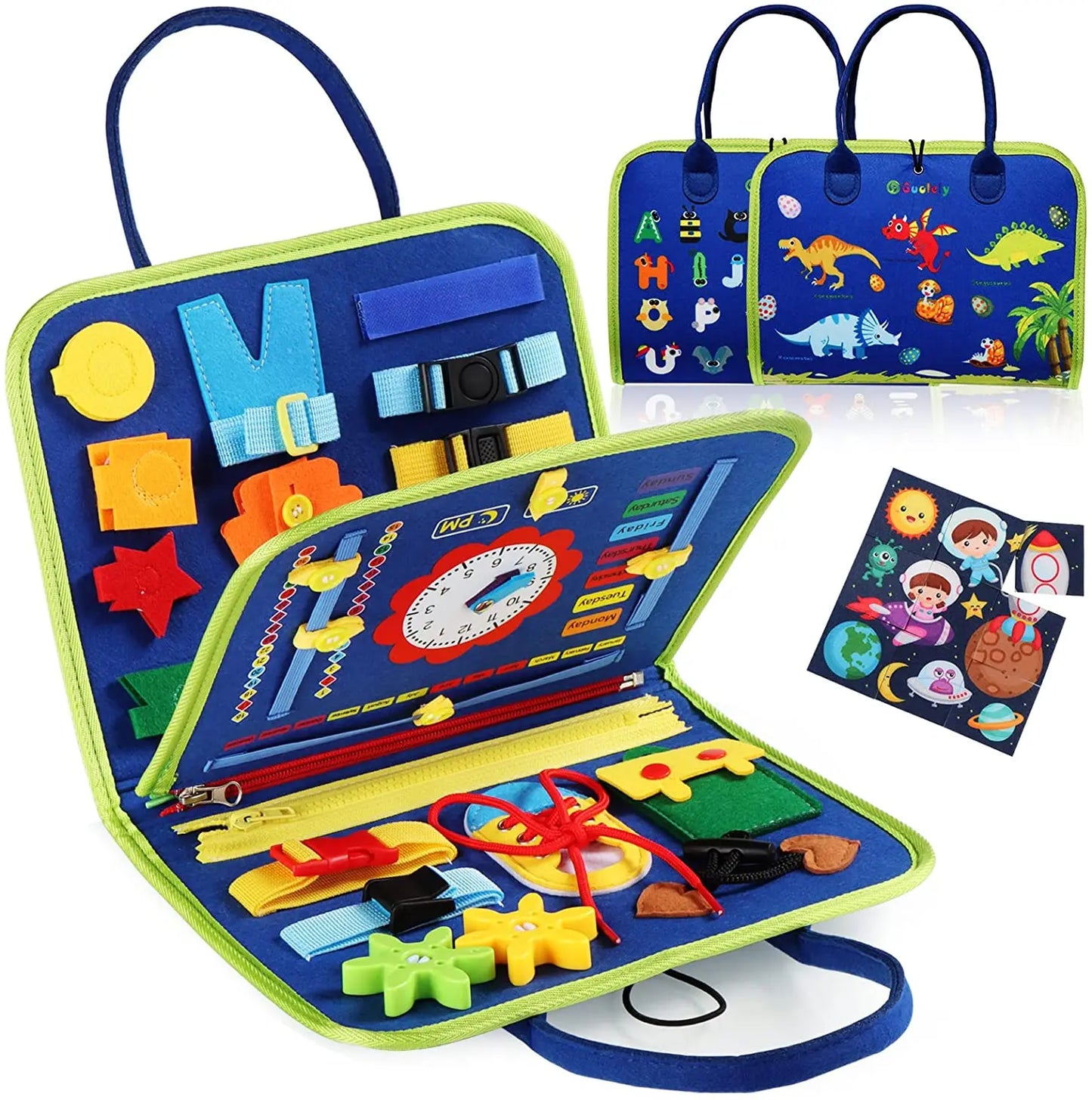 Mãozinhas Ativas – Placa Montessori de Atividades Sensoriais para Desenvolvimento Motor Infantil