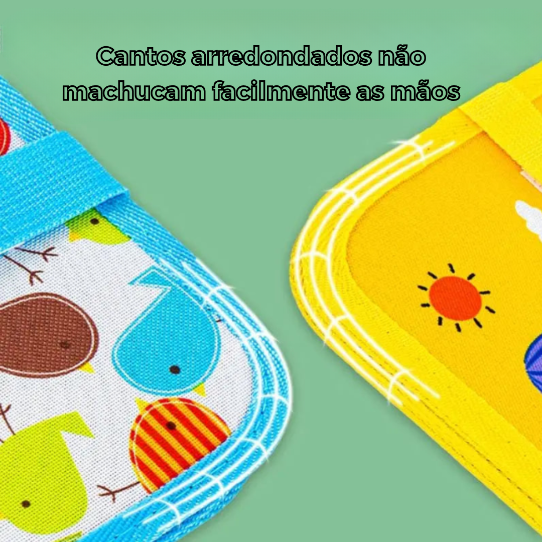 Livro de Desenho Apagável Infantil – Kit com 12 Canetas Coloridas, Jogo Educativo Reutilizável para Viagem e Diversão Criativa